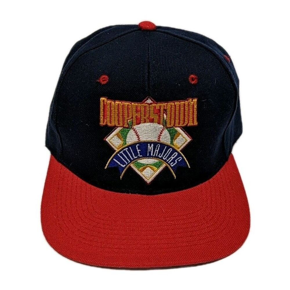 Cooperstown Little Majors Baseball Cap Wool Blend Snap Back Hat One Size VTG 90s